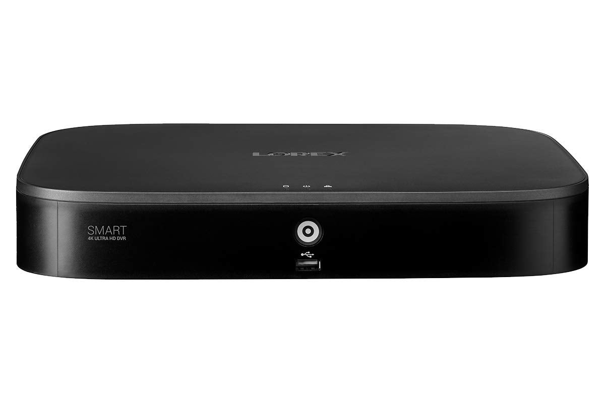 4K Ultra HD 8 Channel Digital Video Recorder with Smart Motion Detection and Smart Home Voice Control 2TB