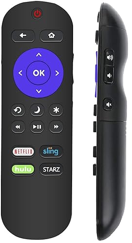 Remote Control Fit for All Sharp Roku TV LC-32LB591U LC-32LB481U LC-43LB481C LC-43LB481U LC-43LBU591U LC-43LB601U LC-50LB601U LC-50LBU591U