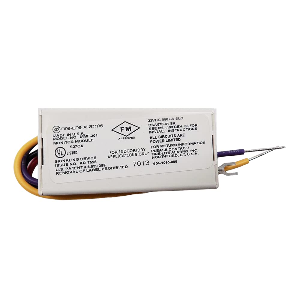 FIRE-LITE MMF-301 - Mini Monitor Module