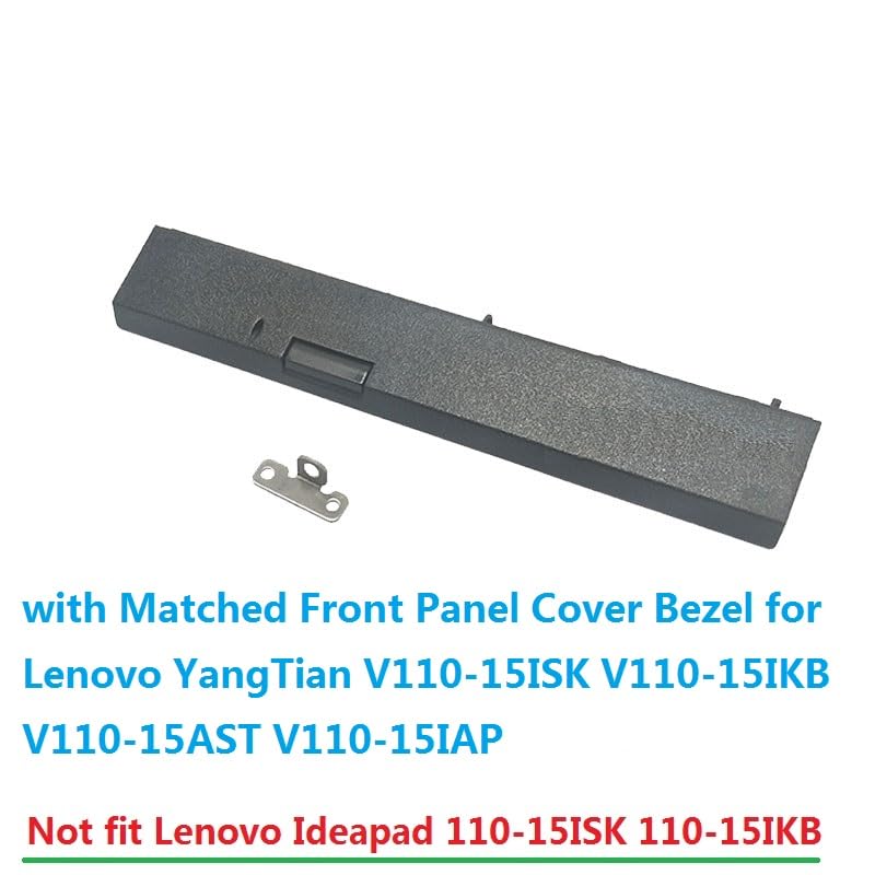 2nd HDD SSD Hard Drive Optical Caddy Frame Tray for Lenovo YangTian V110-15ISK V110-15IKB with Bezel Front Panel Faceplate Metal Bracket Holder