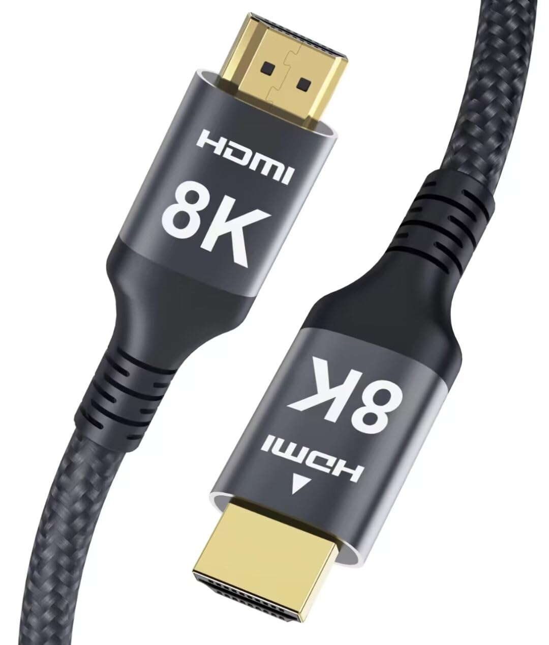 Adauxter 8K HDMI Cable 33 FT, HDMI to HDMI Cord with Ethernet CEC 4K 240Hz 165Hz 144Hz 120Hz 10K 8K 60Hz eARC eARC Netflix HDCP2.3 HDR10+ PC Laptop