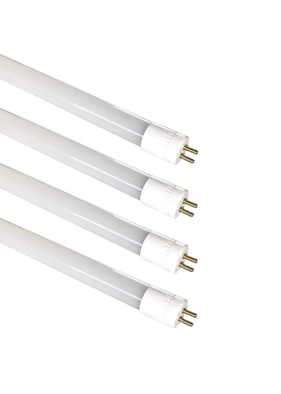 Fulight 4-Pack Type B F21T5 LED Tube, 34-Inch, Cool 4000K, 110/120V AC