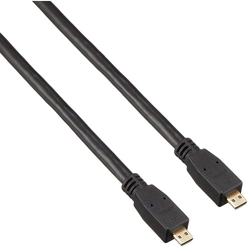 ATOMOS ATOMCAB012 Micro HDMI to Micro HDMI Cable, Straight, 19.7 inches (50 cm)