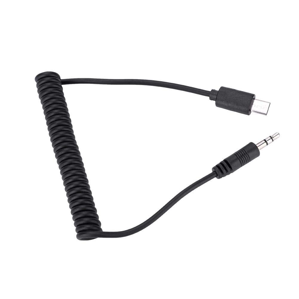 RM-VPR1 3.5mm/2.5mm Shutter Release Cable Cord for A7III/A9/A99 II/A7 II/A6500 Camera(3.5mm-)