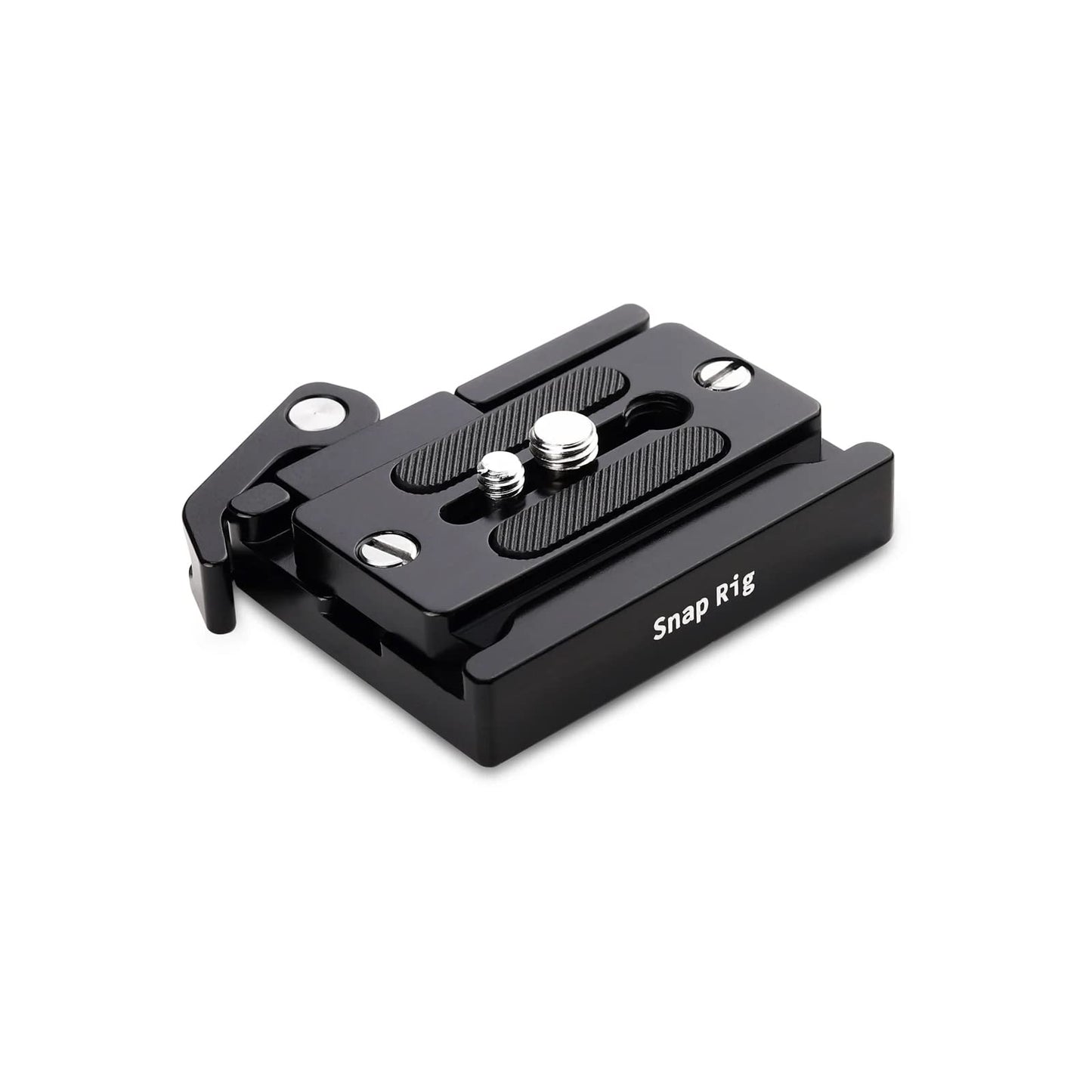 PROAIM SnapRig Quick Release Plate with Base & Plate Set. Mount on Tripod, Jib, Cages with Multiple Threaded Holes. for DSLR Cameras & Rigs. (QR207)