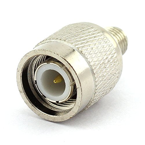 DGZZI 2-Pack TNC Male to SMA Female RF Coaxial Adapter TNC to SMA Coax Jack Connector