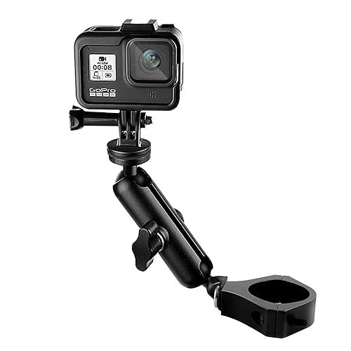 UTV ATV Camera Mount Holder 360°GoPro Roll Bar Mount Accessories Action Cameras Accessory for 1.75"-2" Roll Bar and tube