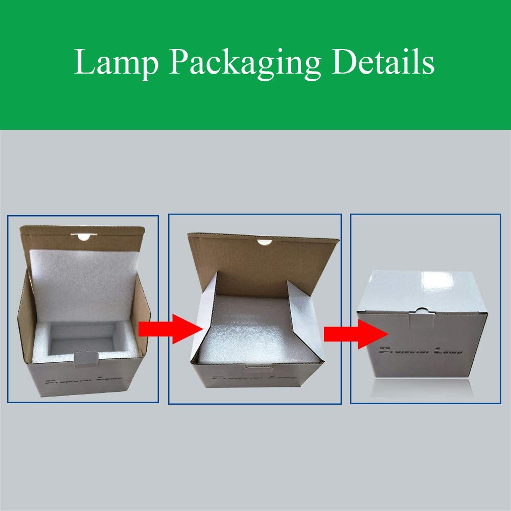 NP07LP Replacement Projector Lamp Bulb with Housing for NEC NP600 NP610 NP510W NP610S NP500 NP400 Projector