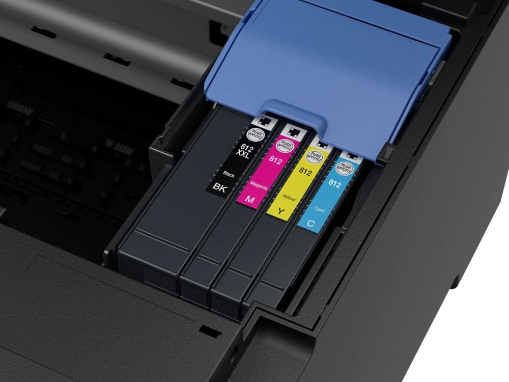 Epson Workforce Pro WF 78-Series Wireless All-in-One Inkjet Printer, Wide-Format Printing up to 20" x 20", Auto Duplex Print, Copy Scan Fax, Bonus 2