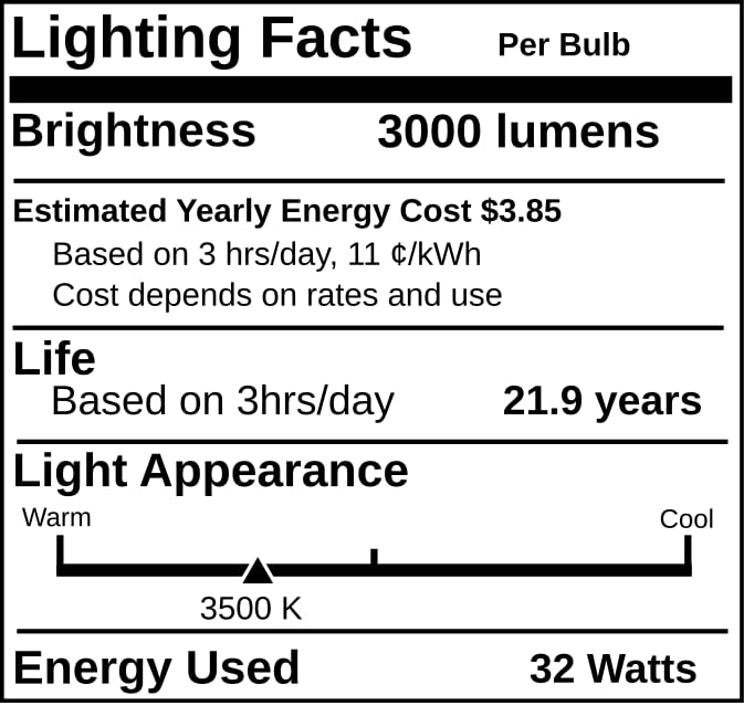 Westinghouse 37411 - F32T8/835/ECOMAX Straight T8 Fluorescent Tube Light Bulb