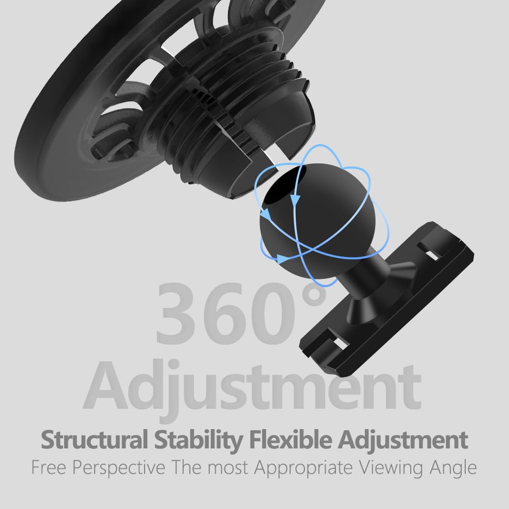 CLEC Fits for Magsafe Car Phone Holder Mount for Volvo XC90 2016-2025 Magnetic Phone Holder Adjustable for Car Vent for iPhone 17/16/15/14/13/12