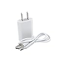 Shibari Mini Halo Replacement USB Charge Cable and Wall Adapter (White)