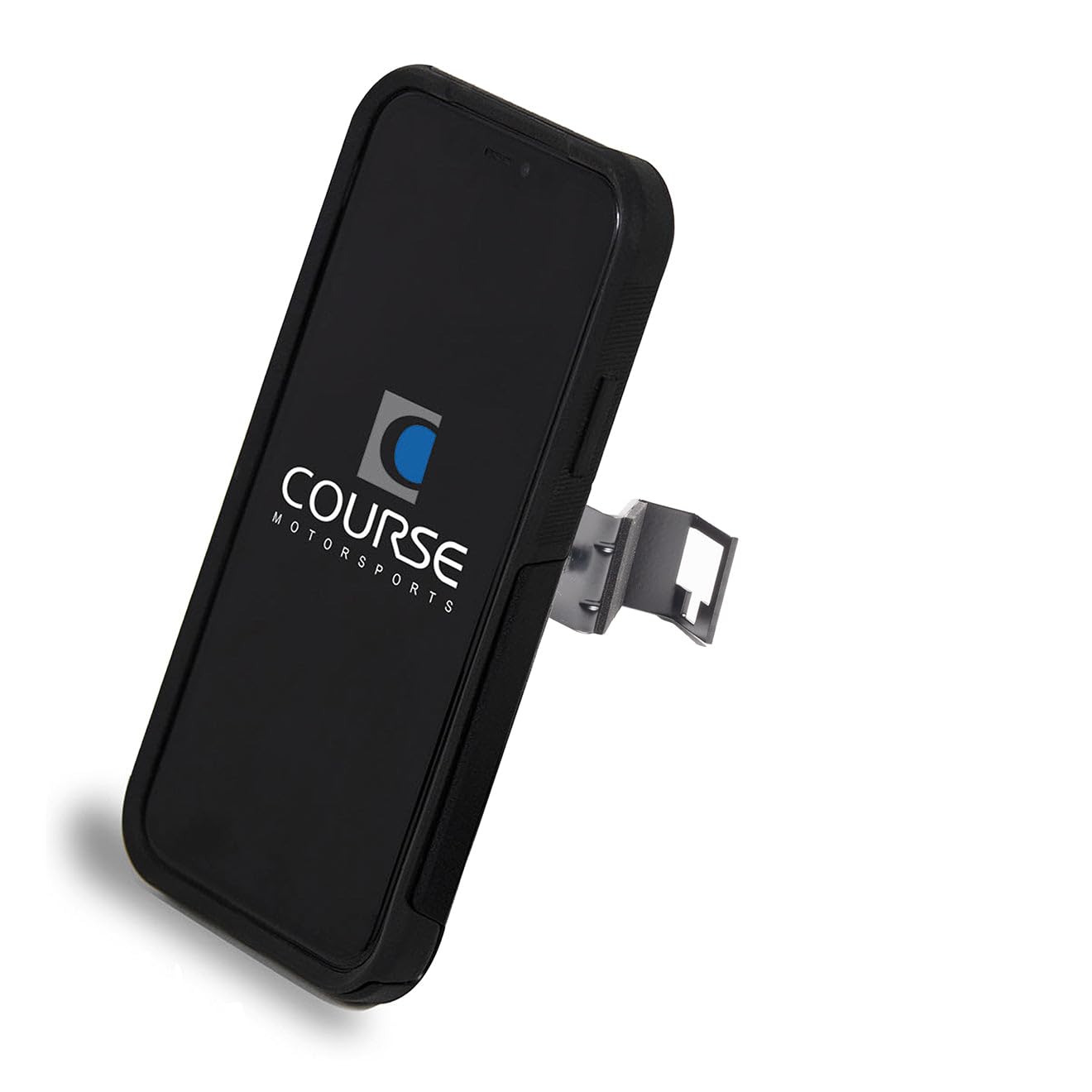 Course Motorsports Direct Fit Phone Mount - Kia Forte 2019-2023 - Right - Cradle Head - No Charging Manual Closing (Black)