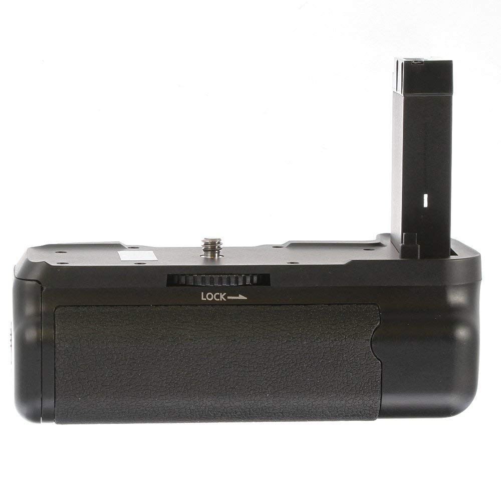 Vertical Battery Grip Holder for Canon EOS 800D/ Rebel T7i 77D X9i DSLR Camera Compatible with 1 or 2 PCS LP-E17 Battery