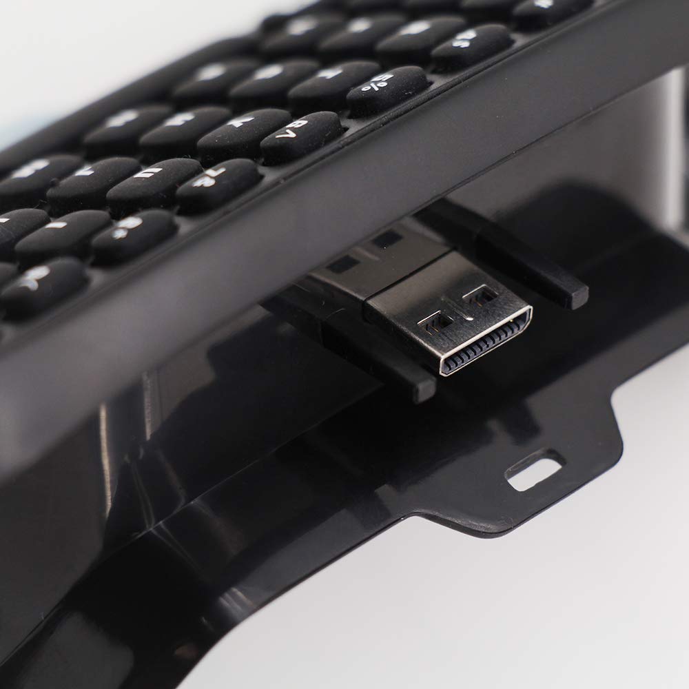 OSTENT 2.4GHz Wireless Chat Gamepad Message Keyboard for Microsoft Xbox One/S/X Controller
