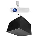 Projector Ceiling Cover,Projector Dust Cover Case Protector,UV-Resist,Waterproof,Dust-Proof,Adjustable Projector Cover,Fit for Ceiling Mounted