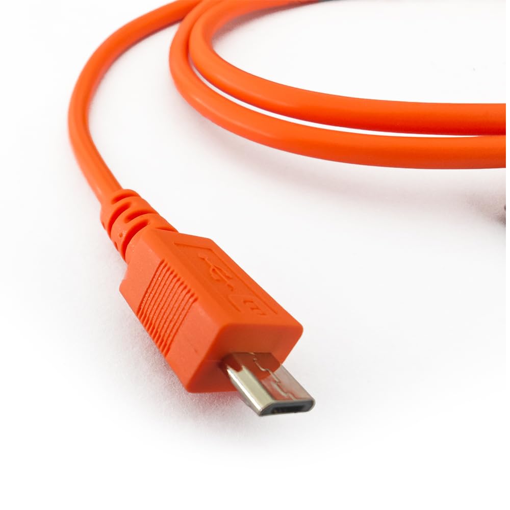 Sinforcon FTDI USB to Micro USB Console Cable for Aruba AP203 AP303 AP505 AP515 A535 AP555 Orange CBL SERU JY728 JY728A