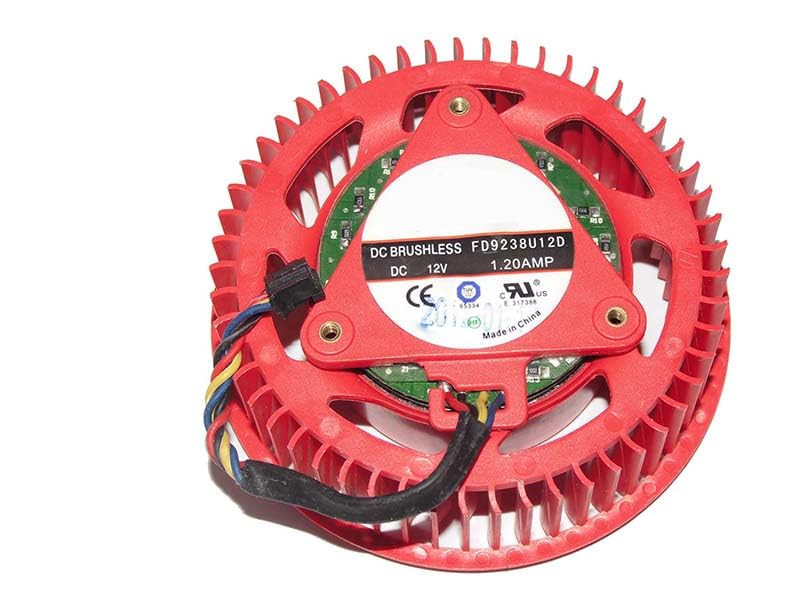 Zyvpee FD9238U12D 12V 1.2A 4Wire Vga Cooling Fan for for HD5970 HD5850 HD5870 HD4890