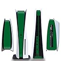 Side Protective Film Sticker PS5 Disk Edition Skin Sticker Decal Cover for PS5 Console (Green)