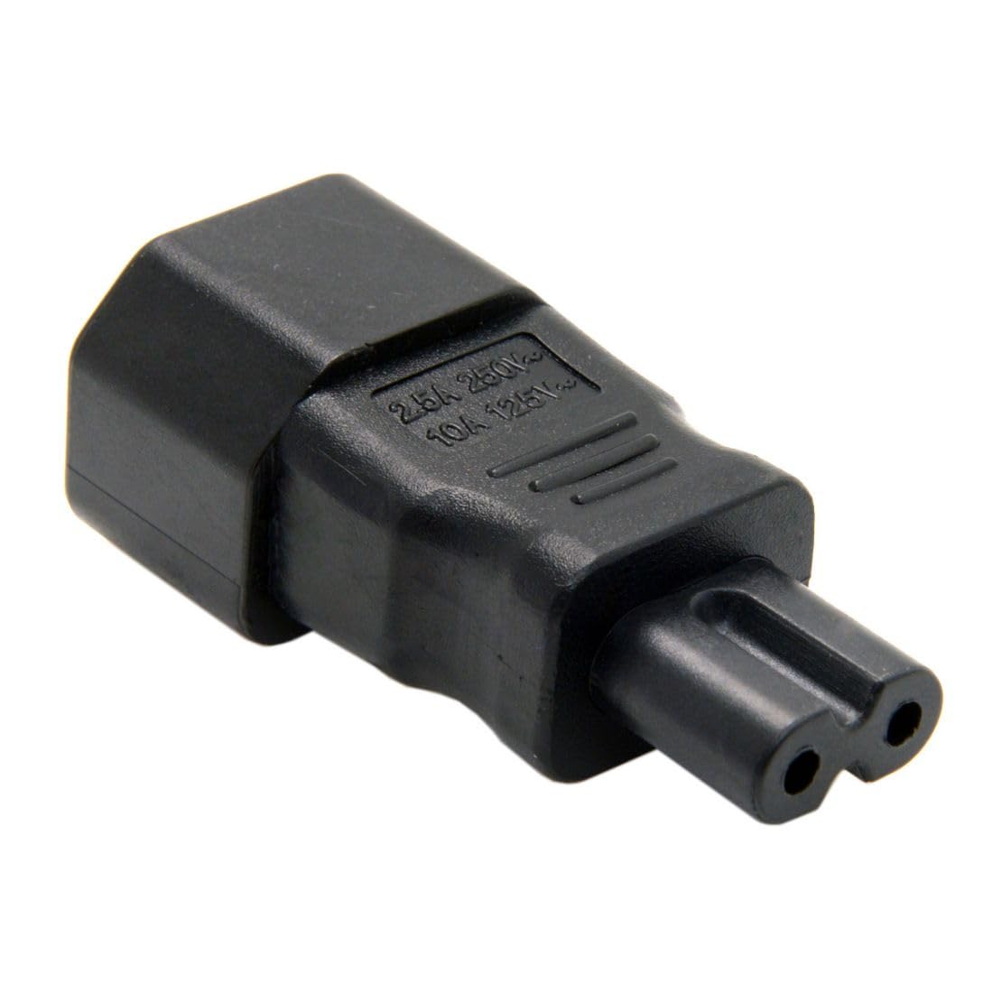 chenyang IEC 320 C14 Socket to C7 Plug AC Power Converter Connectors Adapter
