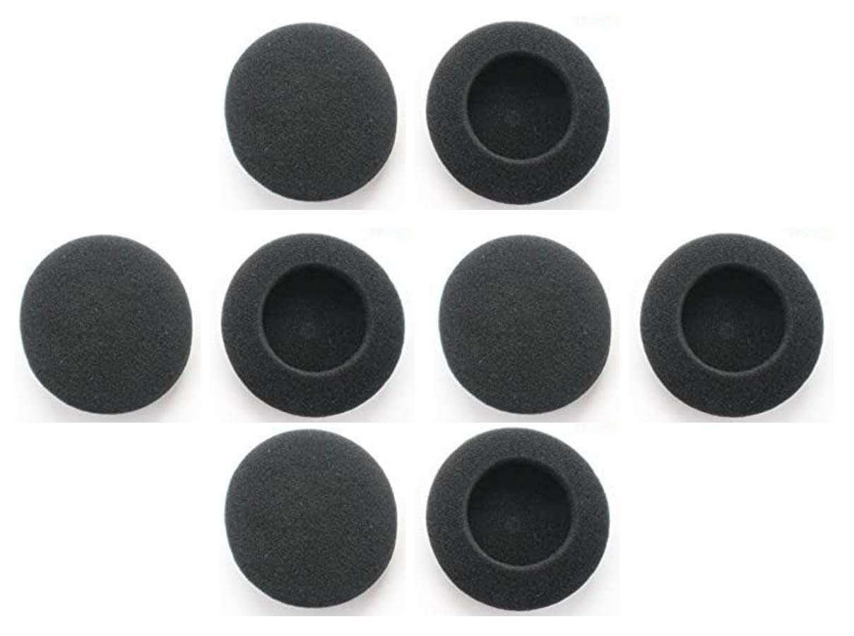 Zotech 4 Pairs 2.5'' (60mm) Replacement Foam Pad Ear Cover for Philips Sony Headphones