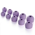 CURVD Earplug Replacement Tips Set, 5 Pairs XXS/XS/S/M/L, Noise Reduction Earbud Replacement Tips Soft Flexible Silicone Eartips Including XXS for the