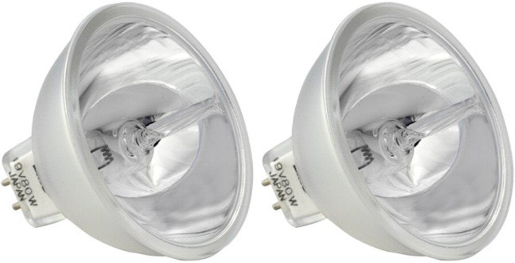 Eiko EKE Halogen Dichroic Reflector Bulb (Pack of 2), 21 Volts, 150 Watts, CC-6 Filament, 1.75"/44.5mm MOL, 2.00"/50.8mm MOD, 200 Rated Life, MR16