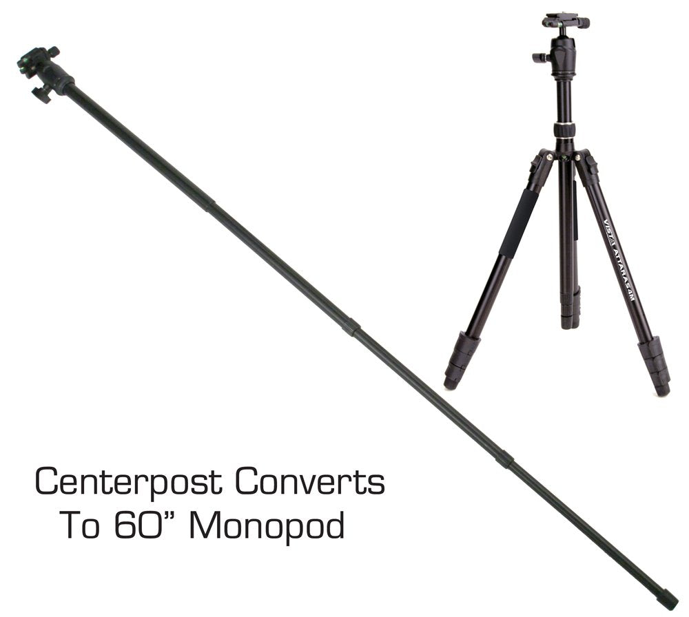 Davis & Sanford ATTARAS4M Pro Performance DSLR Grounder Tripod with Monopod and B11 Ball Head (Black)