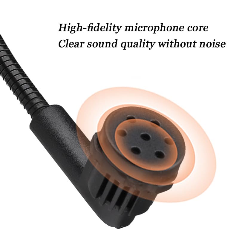MICVISTA Professional Wireless Violin Microphone, Violin Pickup Clip-on Instrument Microphone, Designed for Violinists and Musicians, Suitable for