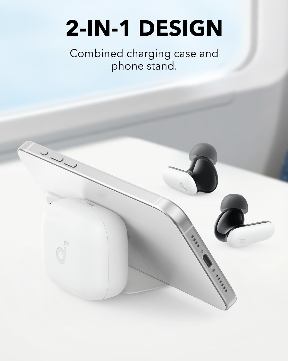 Soundcore P30i by Anker Noise Cancelling Earbuds, Hands-Free Viewing