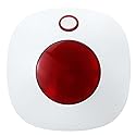 OSI Wireless Alarm Strobe Siren (Gen 2) - Accessory for OSI Smart Alarm System (Gen 2) ,Wi-Fi Wireless Strobe Siren, Plugs into Electrical Outlet, 8