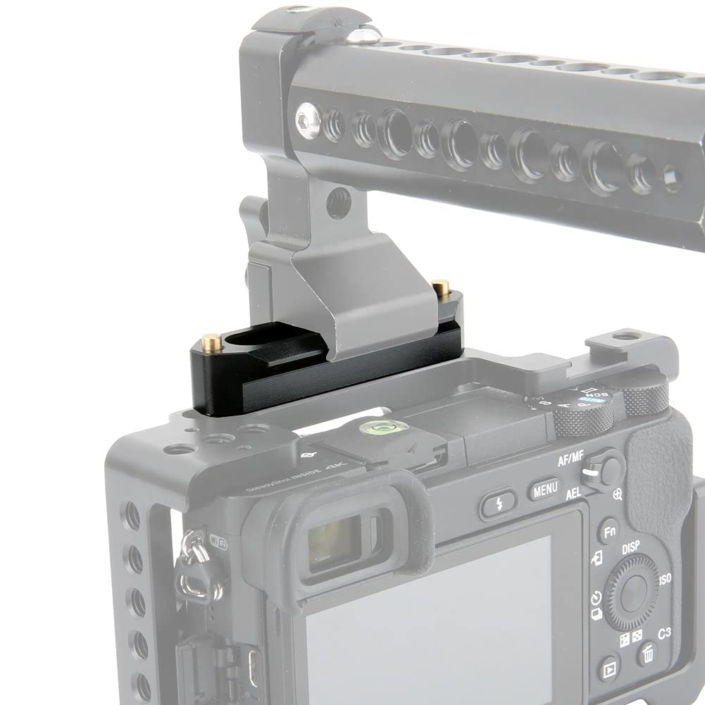 NICEYRIG Quick Release NATO Rail Safety Rail 70cm Long with 1/4'' Mount Slot for Plate/Handle/Cage - 088