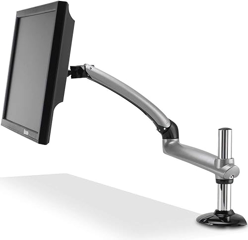 Ergotech Freedom Arm Mounting Arm for Monitor - Silver - TAA Compliant
