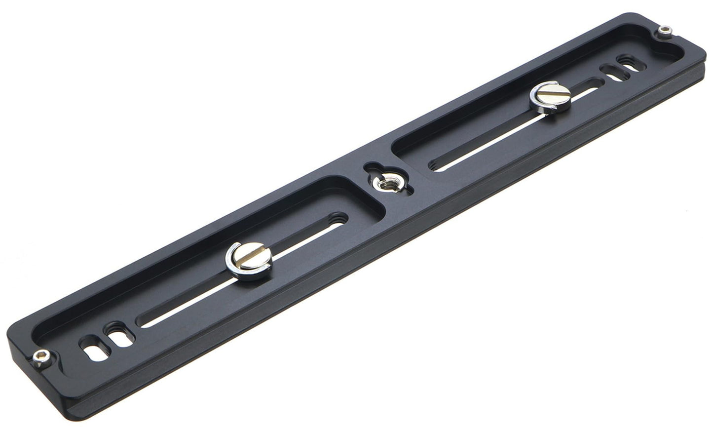HITHUT PU-250 250mm Universal Long Quick Release Plate Dual Dovetail Slide Rail with D-Ring Screw for Ball Head Tripod Mount DSLR Camera Arca Swiss