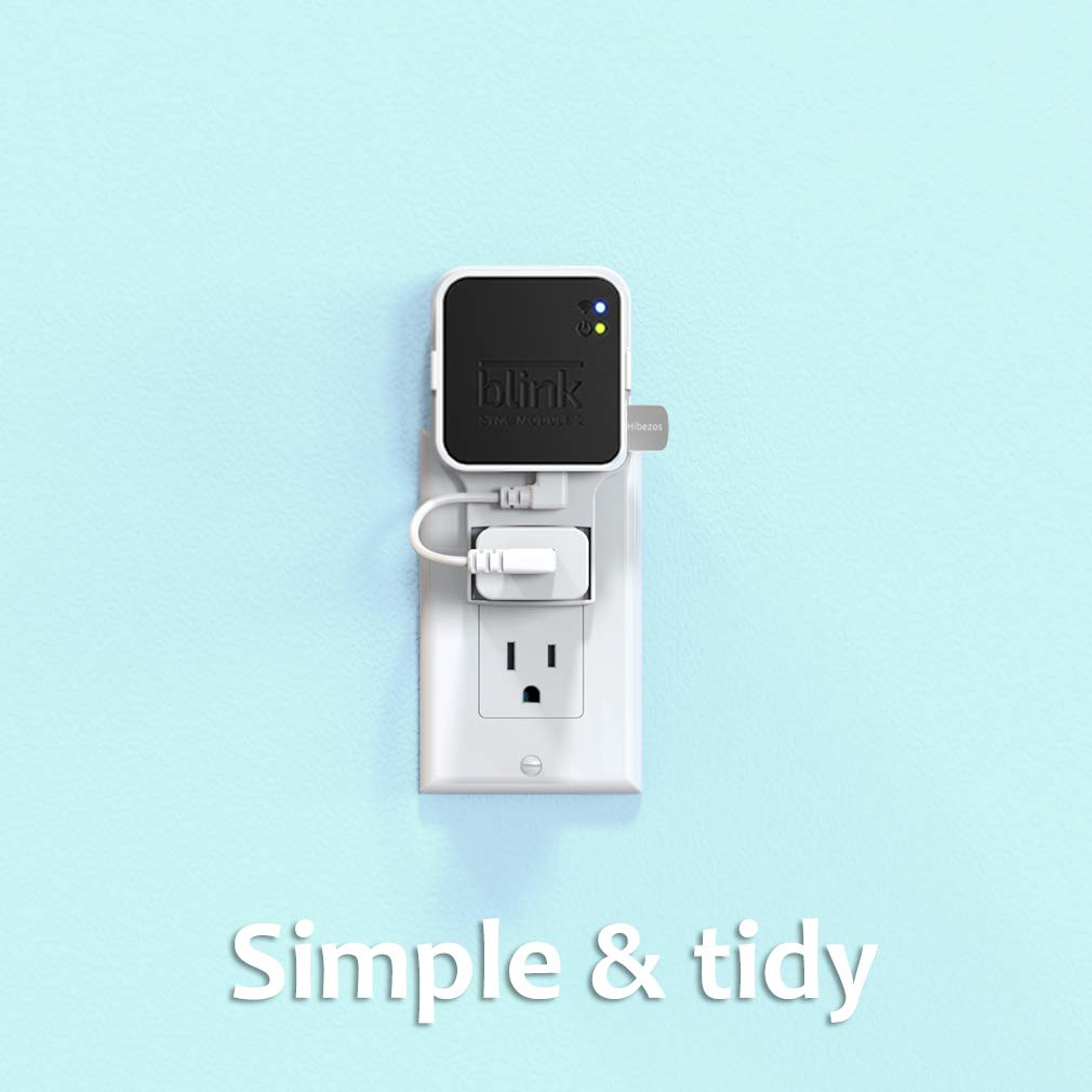 256GB USB Flash Drive and Outlet Mount for Blink Sync Module 2, Save Space and Easy Move Mount Bracket Holder for Blink Outdoor Indoor Security System