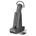 Plantronics Savi 8240 UC, Convertible - Mono - Wireless - DECT 6.0-590.6 ft - 32 Ohm - 20 Hz - 20 kHz - Over-The-Ear, Earbud - Monaural - in-Ear…