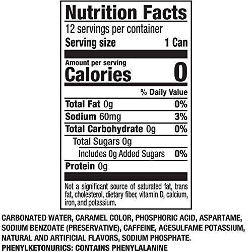 DR PEPPER ZERO SUGAR - 12 OZ, 12 PK