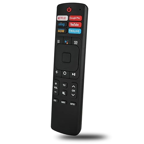 Replacement Remote Control ERF3A69 Compatible for Sharp/Hisense Android Smart TV sub ERF3A69S ERF3A69 ERF3B69S ERF3B69 ERF3R69H ERF3I69H ERF3N69H