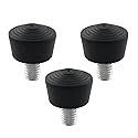 PZRT 3pcs Antislip Rubber Tripod Feet Spike Photography Accessories for Tripod Monopod 3/8 Inch