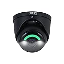 Lorex 4K 8MP IP Wired Metal Dome Outdoor/Indoor Security Camera - Smart Security Lighting, Smart Motion Detection, Deterrence Siren, Color Night