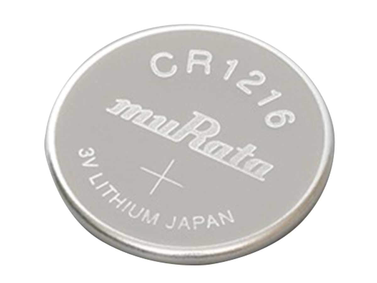 Murata CR1216 Battery DL1216 ECR1216 3V Lithium Coin Cell (5 Batteries)