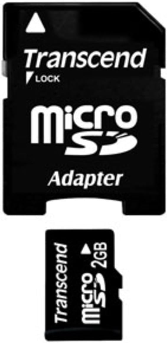 Transcend 2 GB MicroSD Flash Memory Card TS2GUSD