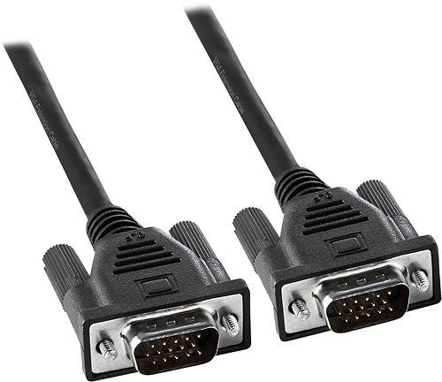 Insignia - 6' HDDB15 Male-to-Male PC Monitor Cable - Black