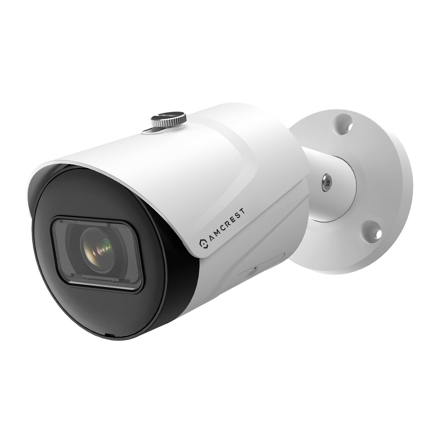 Amcrest 4K (8MP) IP POE Camera, UltraHD Outdoor Bullet, 3840x2160, 98ft NightVision, 125° FOV, MicroSD (256GB), Human & Vehicle Detection, Tripwire