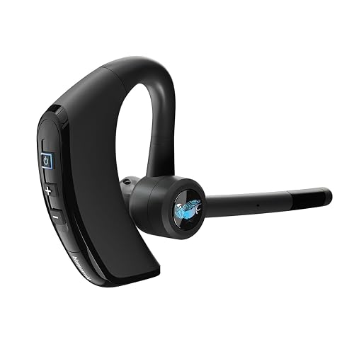 BlueParrott M300?XT SE Mono Bluetooth Wireless Headset, 80% Noise Cancelling Open?Ear Earpiece for Everyday Driving and Work Calls, Compact with IP54