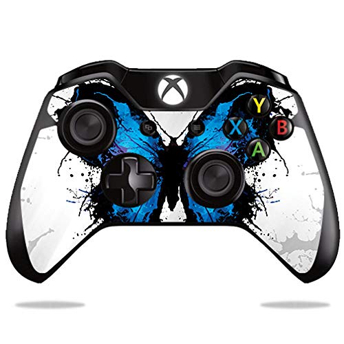 MightySkins Skin Compatible with Microsoft Xbox One or S Controller - Butterfly Splash | Protective, Durable, and Unique Vinyl wrap Cover | Easy