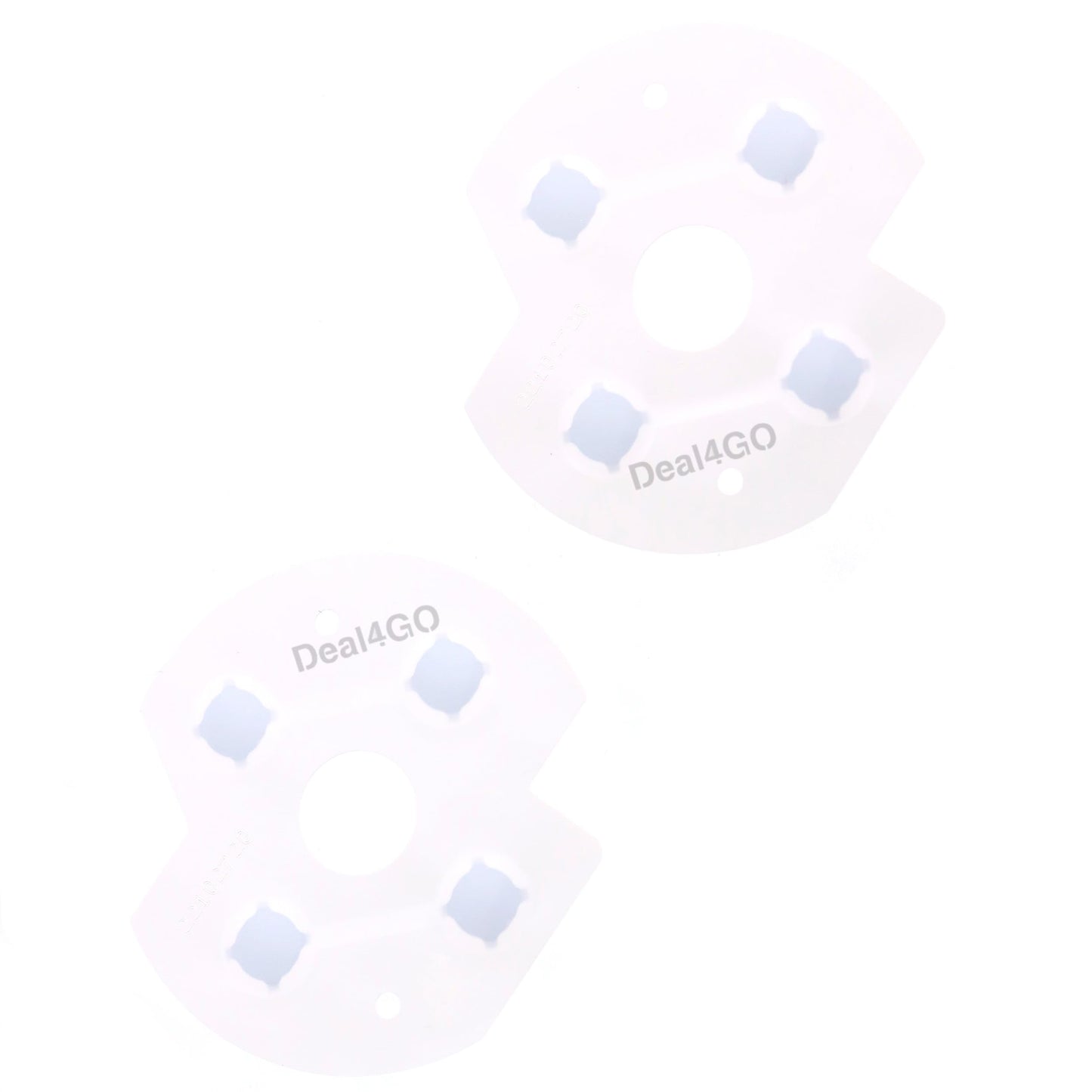 Deal4GO 2-Pack Conductive Contact Sticker D-Pad Direction ABXY Button Pad Patch w/adhesive replacement for Xbox one Elite Series X|S controller