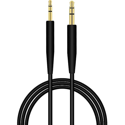 Alitutumao SoundTrue QC25 Audio Headphones Cable Replacement 2.5mm to 3.5mm Aux Cord Compatible with Bose On-Ear 2 OE2 OE2i QC25 QC35 Soundlink…