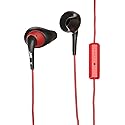 JVC HAENR15B Gumy(R) Sports Earbuds with Microphone (Black)