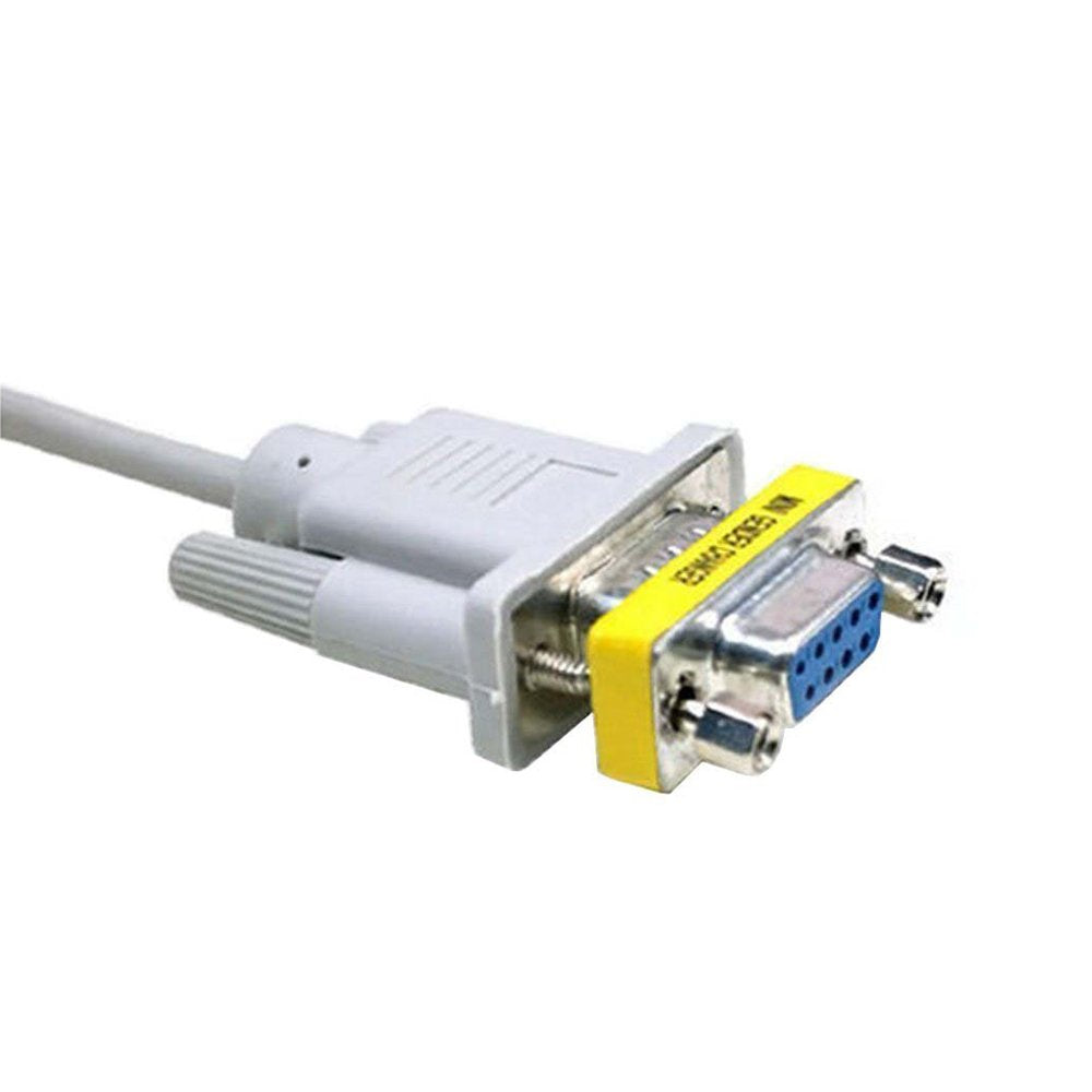 WOVTE DB9 Female to Female Mini Gender Changer Coupler Adapter Connector Pack of 2 (VGA/SVGA 9/9)